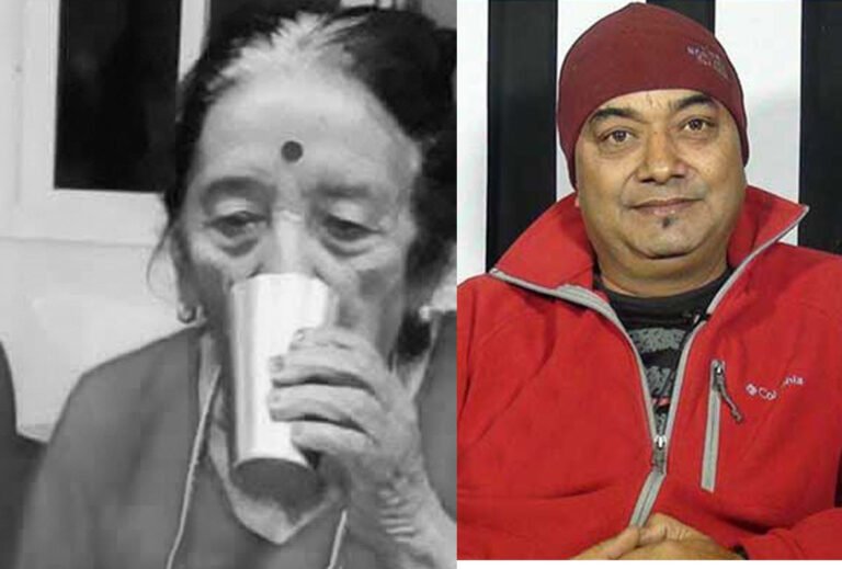 हास्य कलाकार सुरेन्द्र केसी (मुलाको साग) लाई मातृ शोक