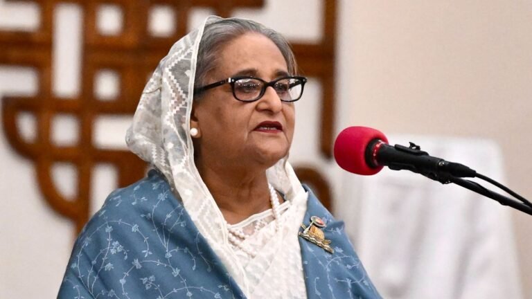 पूर्वप्रधानमन्त्री शेख हसिनालाई ६ महिनाको जेल सजाय