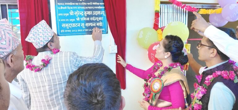 भोजपुरको दिङ्लामा नगर अस्पताल सञ्चालन